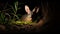 Aardvark, Orycteropus afer, burrowing, nocturnal mammal native to Africa.Aardvark. generative ai