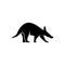 aardvark silhouette logo