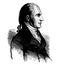 Aaron Burr vintage illustration