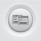 AB Testing Icon. Grey Button Design