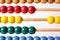 Abacus on a white background.