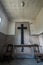 Abadoned Catholic chapel in disuse, in an abandoned asylum, urbex