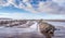 The Abana shipwreck near Blackpool, Lancashire