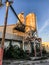 Abandon Cement Silo at Port Royal, South Carolina