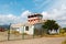 Abandoned airport control tower