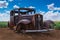 Abandoned, antique, vintage automobile circa 1930 at the Petrified Forest National Park