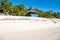 Abandoned bar hut, Caribbean Sea, Punta Frances, Isla de Juventud, Cuba