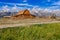 Abandoned barn on Mormon Row in Grand Teton NP, USA