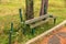 Abandoned bench