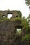 abandoned boundary wall of church at vasai, india