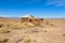 Abandoned building at Bonnie Claire Ghost Town in Nevada, USA