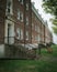 Abandoned building on Governors Island, Manhattan, New York