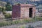 Abandoned buildings in Historic Gold Mine in Victor Colorado