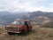 Abandoned car in Alaverdi, Armenia