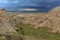 Abandoned caves in the mountains of Cappadocia