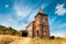 Abandoned christian church on top of Bokor mountain in Preah Monivong national park, Kampot, Cambodia