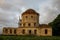 Abandoned church of the Icon of the Mother of God `The Sign` in Doktorovo, Lipetsk region built of blocks of sandstone