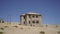 Abandoned city of Kolmanskop in Namibia. Ancient city, sand in desert of Africa.