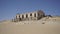 Abandoned city of Kolmanskop in Namibia. Ancient city, sand in desert of Africa.