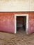 Abandoned city of Kolmanskop in Namibia. Ancient city, sand in desert of Africa.