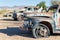 Abandoned classic cars in Namib desert near Solitaire, Namibia