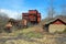 Abandoned coal and coke plant