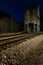 Abandoned Coal Tower at Night - Chesapeake and Ohio Railroad - Thurmond, West Virginia