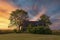 Abandoned Country Home During Sunset, Ontario