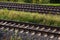 Abandoned countryside railway lines for cargo shipping.