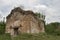 Abandoned crumbling medieval chapel