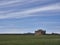 An abandoned and Derelict Finca or Farmhouse in the wheat Fields and Olive Groves of Andalucia, near to Fuente de Piedra.