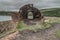 The abandoned, derelict ruins of Porth Wen brickworks, Anglesey.