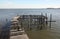 Abandoned dock in Cedar Key, Florida