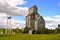 Abandoned elevator and city water tower