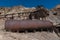 Abandoned Equipment at the Keane Wonder Gold Mine