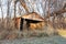 An Abandoned Farm Building at Daybreak