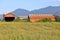 Abandoned Farm Buildings and Field