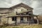 Abandoned Farm House In The American Midwest