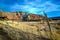 Abandoned farmer`s hut in the arid desert of Arizona USA