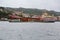 An abandoned general cargo ship `Anina` built 1970 and left to rust in the Bay of St. George`s Grenada