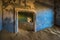 Abandoned ghost town of Kolmanskop in Namibia