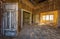 Abandoned ghost town of Kolmanskop in Namibia