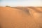 Abandoned ghost village in Arabian desert.