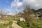 The abandoned Greek Village of Kayakoy, Fethiye, Turkey. Old greek houses, kaya koy near Mediterranean coast.