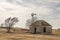 Abandoned Home and Windmill