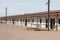 Abandoned homes, Humberstone ghost town, Atacama desert, Chile