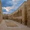 Abandoned horse stall attached to the Citadel of Qaitbay, Alexandria, Egypt