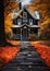 Abandoned House in Autumn