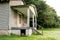 Abandoned house in the country of Alabama