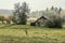 Abandoned house in countryside